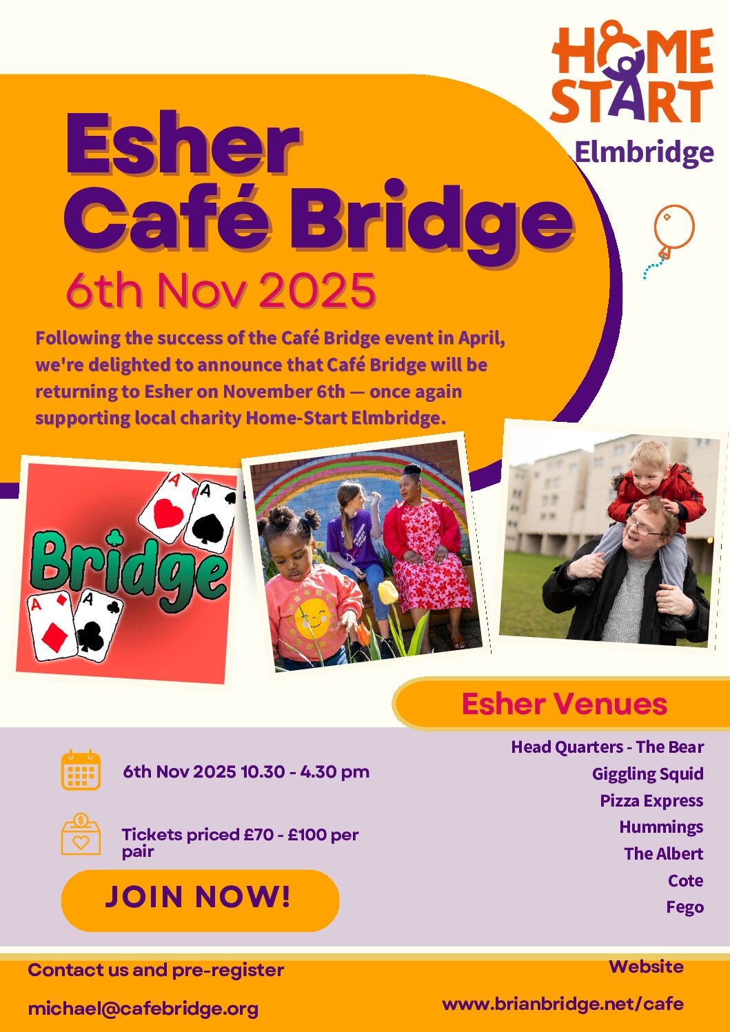 Café Bridge is back